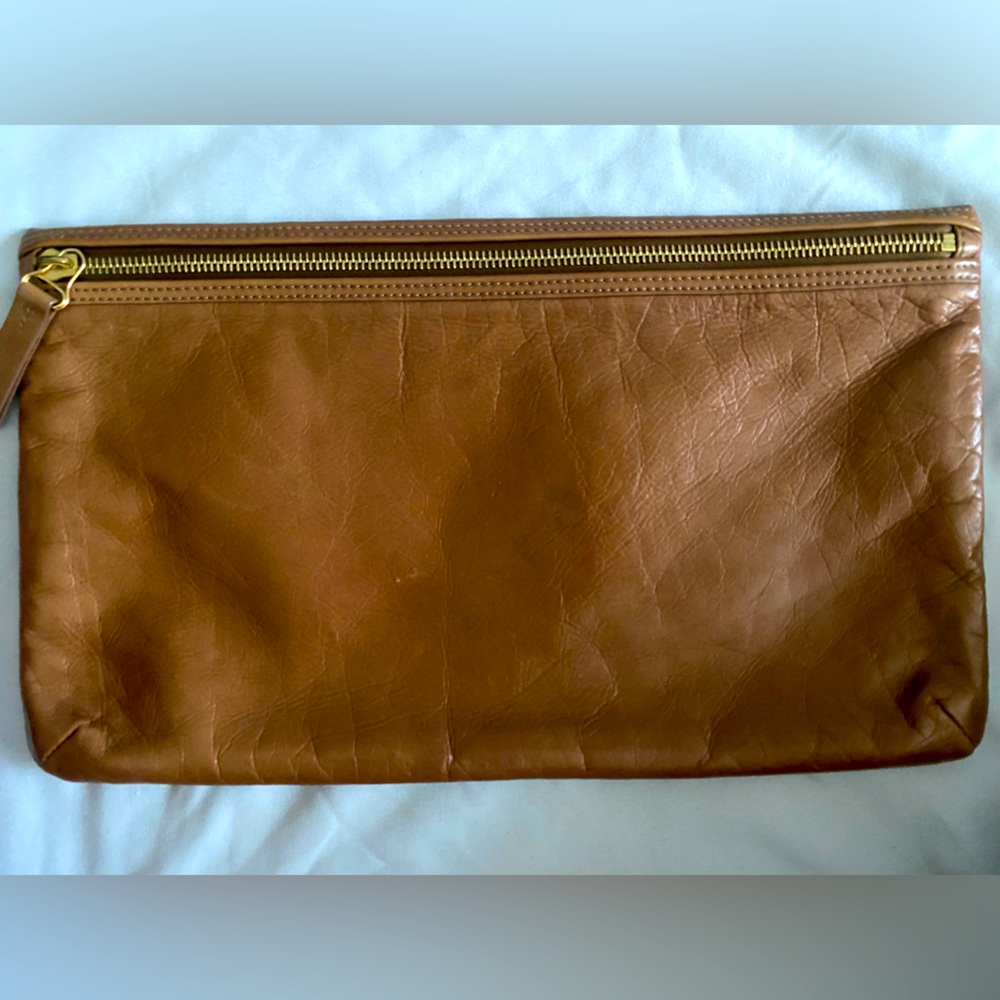 Authentic Lanvin leather clutch